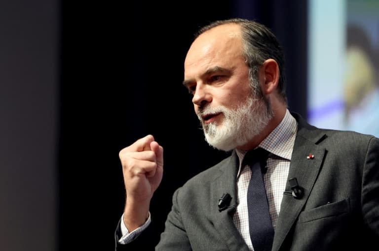 L'ancien Premier ministre  Edouard Philippe à Paris le 29 novembre 2021 - Thomas COEX © 2019 AFP