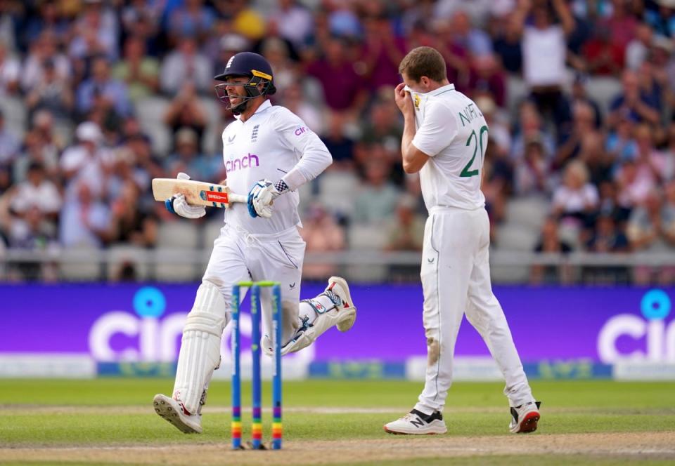 It was a chastening day for South Africa’s bowlers (Nick Potts/PA) (PA Wire)