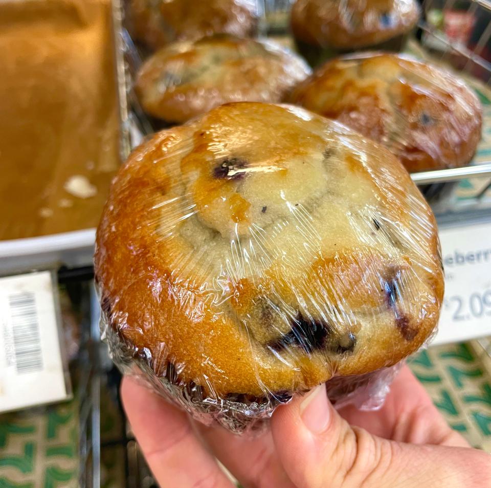 Wild Blueberry Muffin at 7-Eleven.