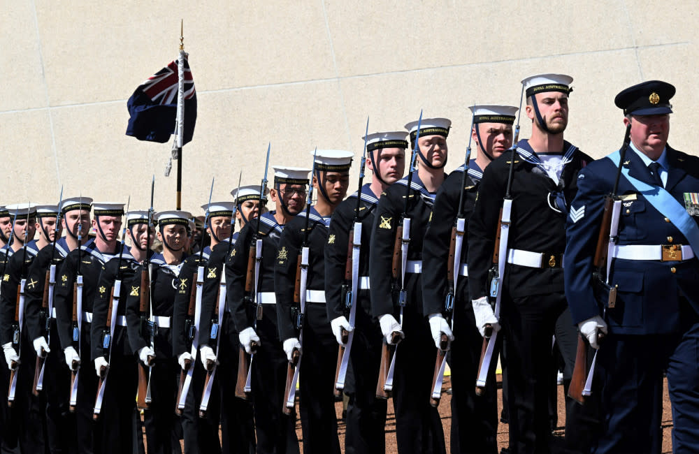 Australia has proclaimed King Charles III as Head of State.
 with a 21 gun salute credit:Bang Showbiz