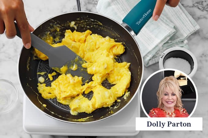 Dolly Parton's scrambled eggs