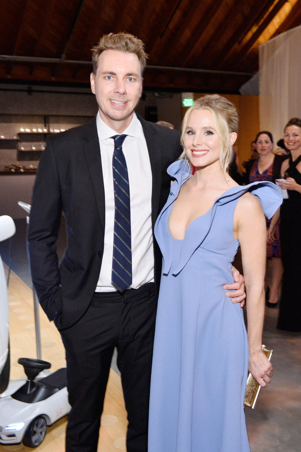 Dax Shepard and Kristen Bell attend The 2017 Baby2Baby Gala. (Stefanie Keenan via Getty Images)