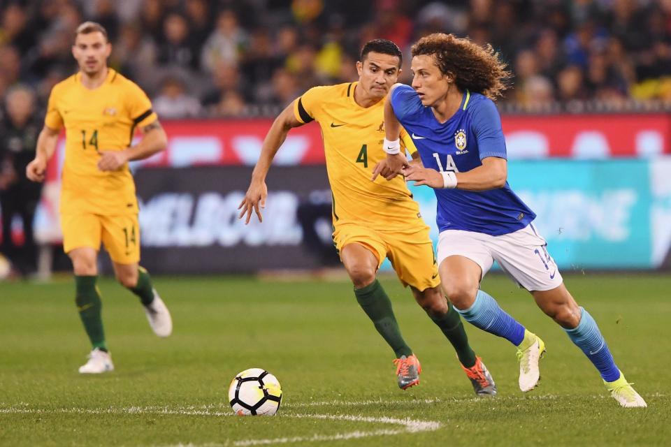 International snub: Luiz last featured for Brazil in March: Getty Images for ICC