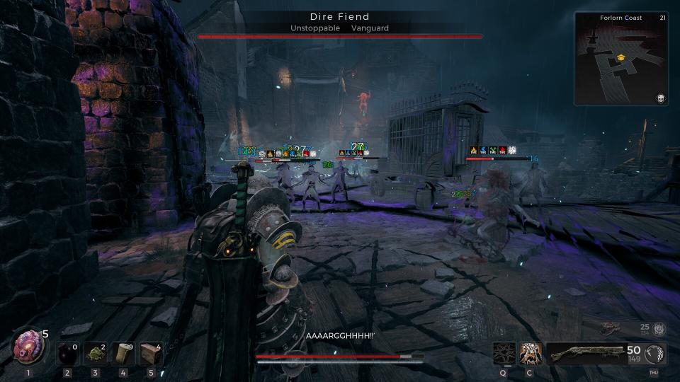 Remnant 2 screenshot of player using ritualist abilities