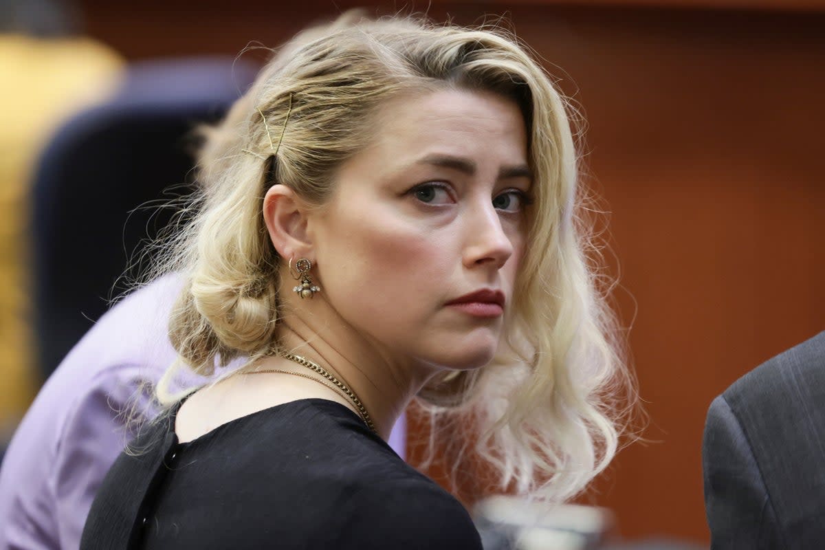 Amber Heard will ‘absolutely’ appeal decision in defamation case says her lawyer (Evelyn Hockstein/AP) (AP)