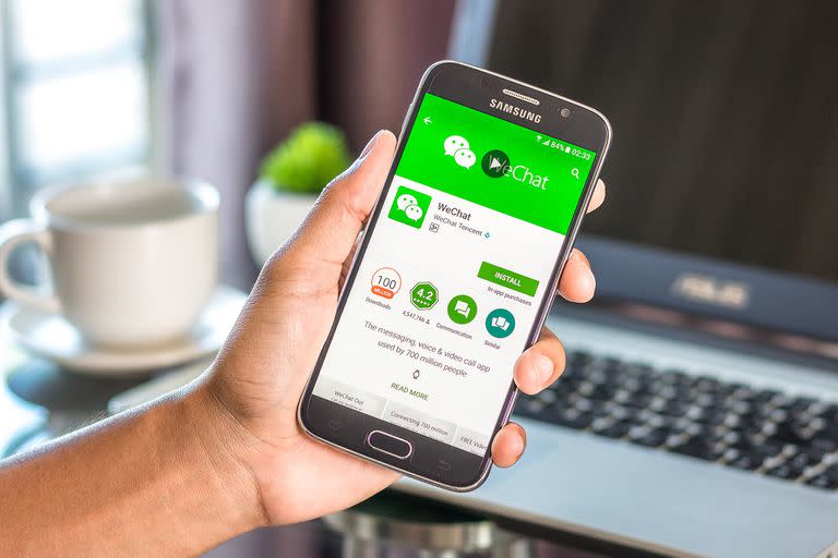 WeChat es la app de mensajería más usada en China