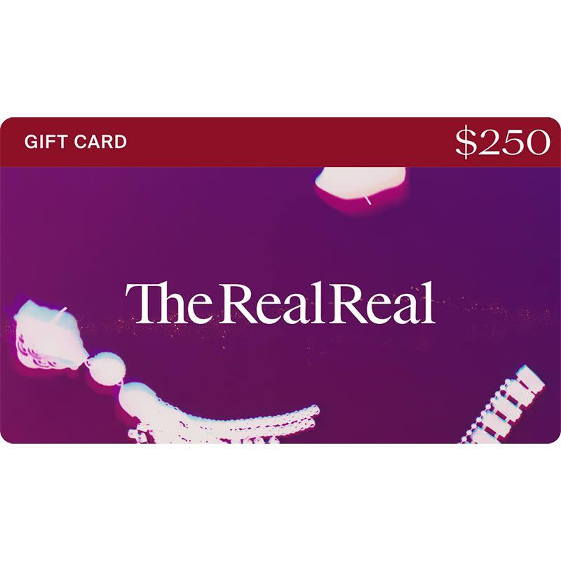 12) The RealReal Gift Card