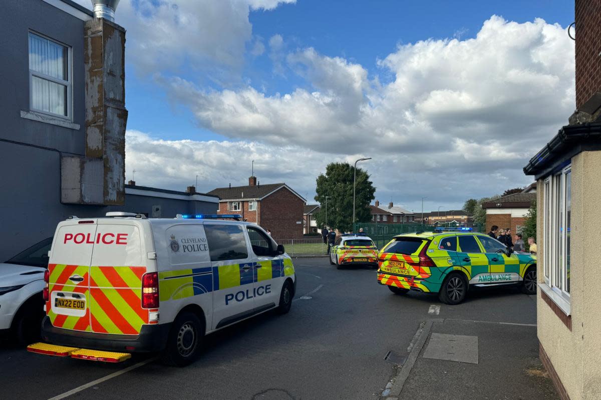 Emergency services were called to Stockton on Tuesday evening <i>(Image: Terry Blackburn)</i>