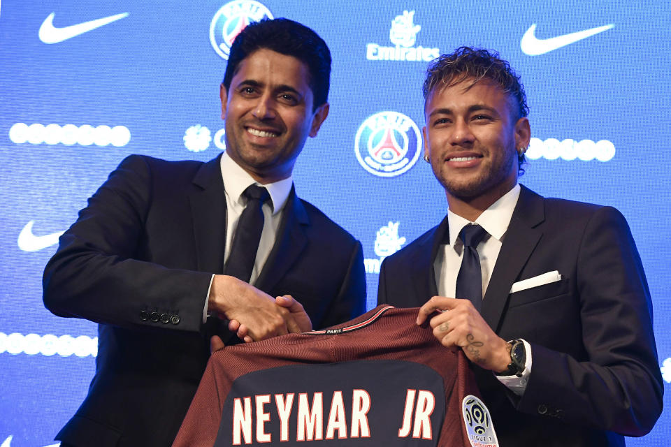 Présenté en août à Paris, Neymar avait pourtant crucifié le PSG six mois plus tôt en inscrivant un doublé et une passe décivise en moins de sept minutes lors de la « remontada ».