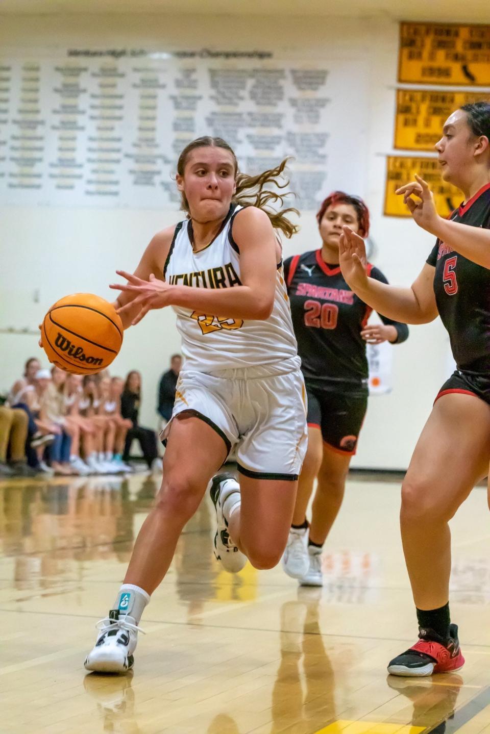 Ventura High's Skyler Knight earned Player of the Year honors in the Channel League.