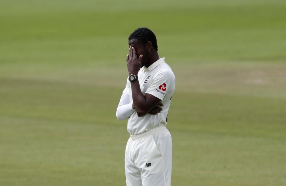 Jofra Archer suffered an unusual injury (PA Archive)