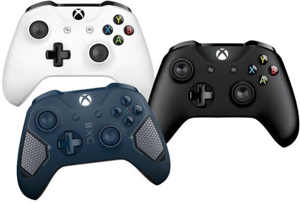 For Black Friday, Best Buy is <strong><a href="https://fave.co/2D3FtEH" target="_blank" rel="noopener noreferrer">offering Xbox One controllers starting at $40</a></strong> so you'll to be able to save $20 or $25 on different styles and colors, like this dark blue one.