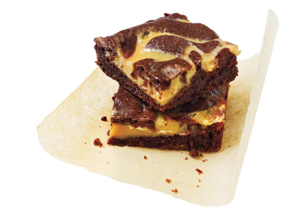 Spicy Caramel Brownies