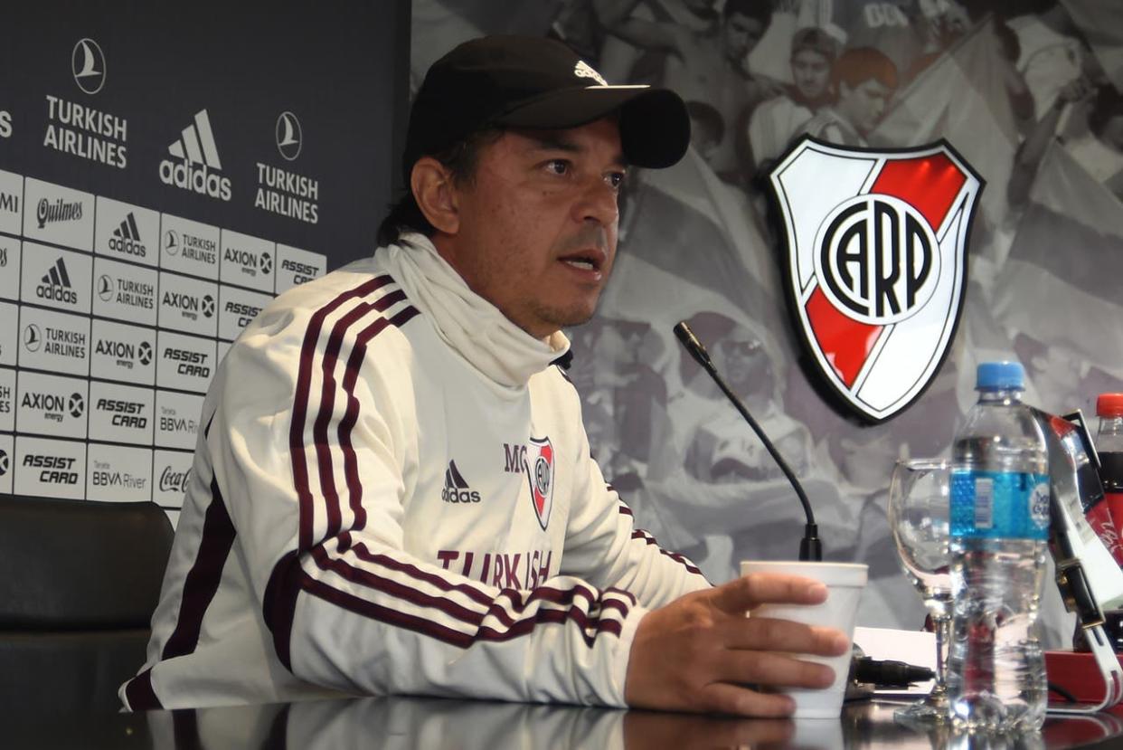 Marcelo Gallardo, el entrenador de River en desacuerdo con la vuelta a la acción 