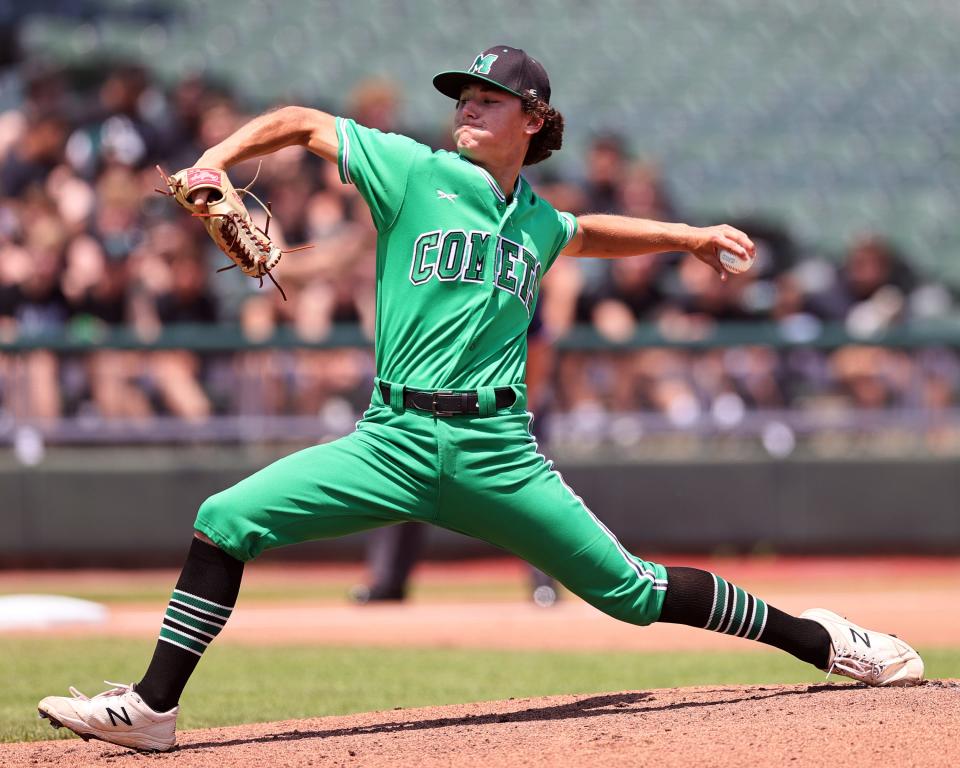 University of Cincinnati signee Brenden Garula of Mason is the DI Pitcher of the Year according to the Southwest Ohio Baseball Coaches Association