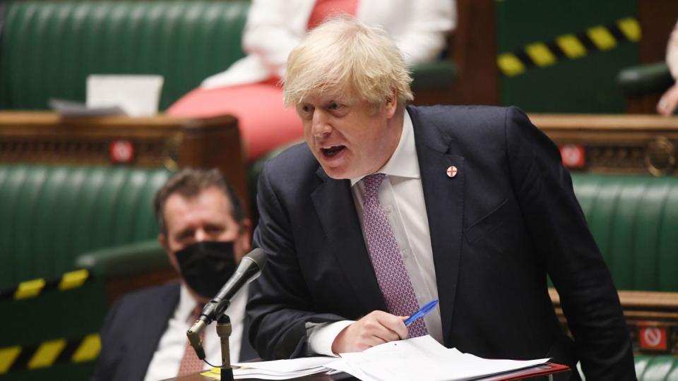 Der britische Premierminister Boris Johnson bekommt wegen der angekündigten Corona-Lockerungen viel Gegenwind.