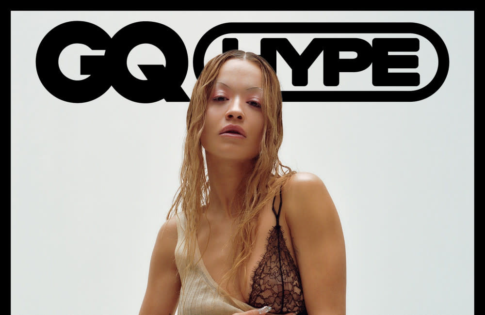 Rita Ora covers GQ Hype credit:Bang Showbiz