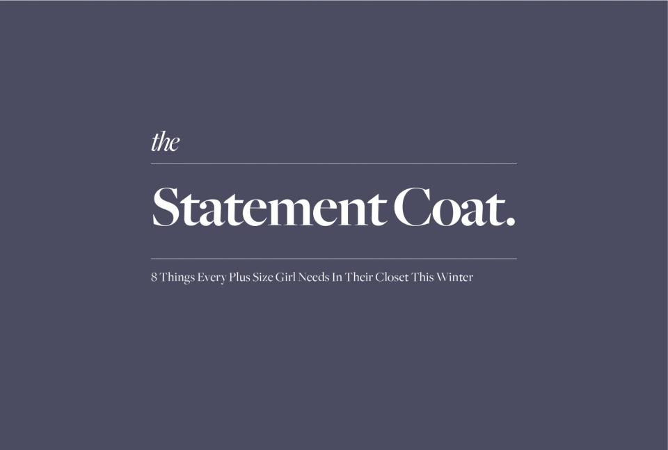 The Statement Coat