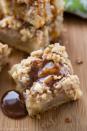 <p>You had us at the dripping caramel sauce.</p><p>Get the recipe from<span class="redactor-invisible-space"> <a href="http://www.crazyforcrust.com/2014/11/pear-pie-crumble-bars/" rel="nofollow noopener" target="_blank" data-ylk="slk:Crazy For Crust;elm:context_link;itc:0;sec:content-canvas" class="link ">Crazy For Crust</a>.</span></p>