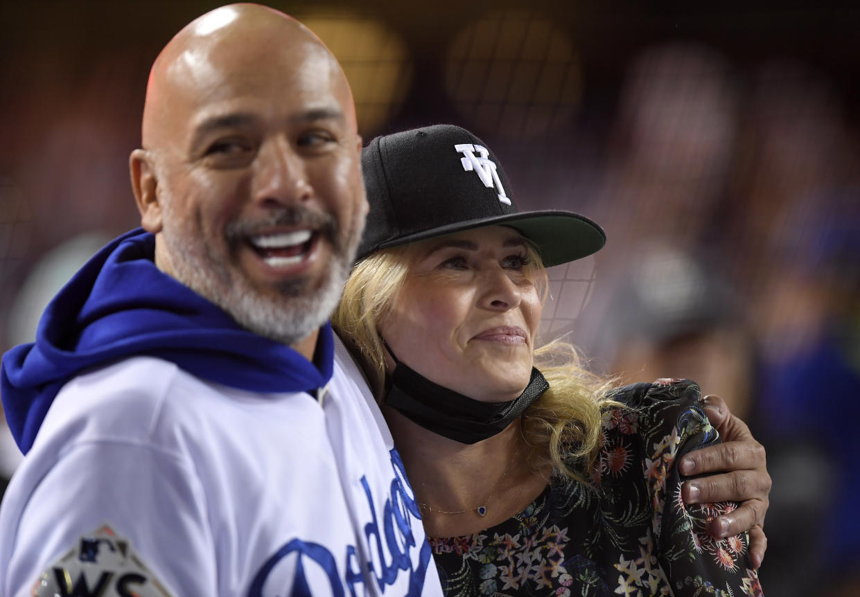 Chelsea Handler,  Jo Koy (Kevork Djansezian / Getty Images)