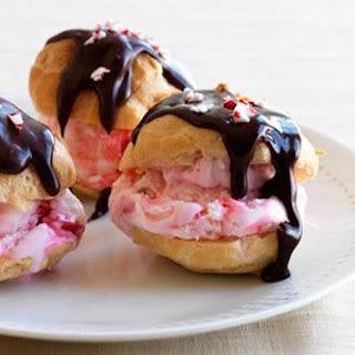 Peppermint Profiteroles