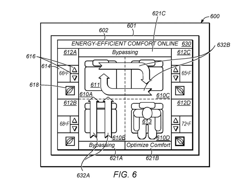 Apple Patent Climate Control 10,875,380 B2 December 29 2020