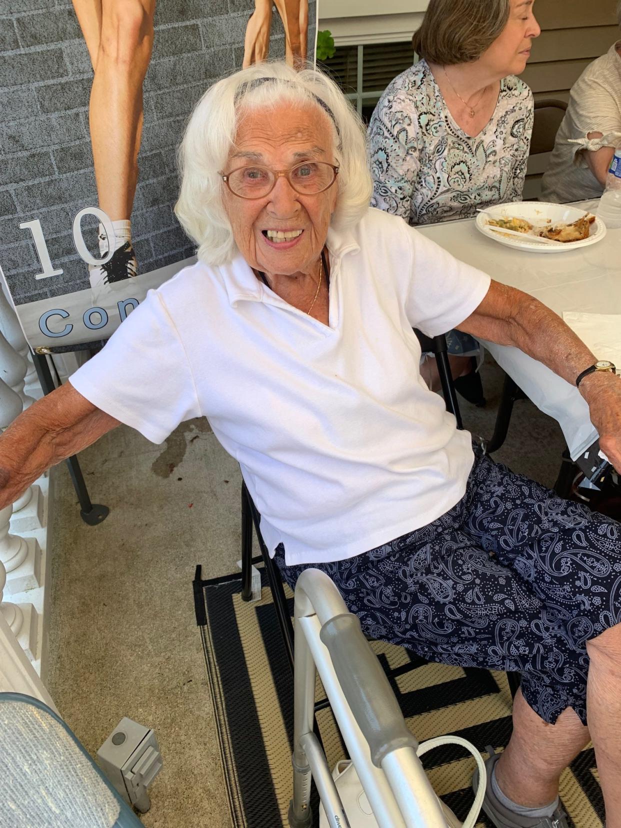 South Bend resident Regina Gizci celebrated her 100th birthday on April 24. She said family and keeping busy are important.