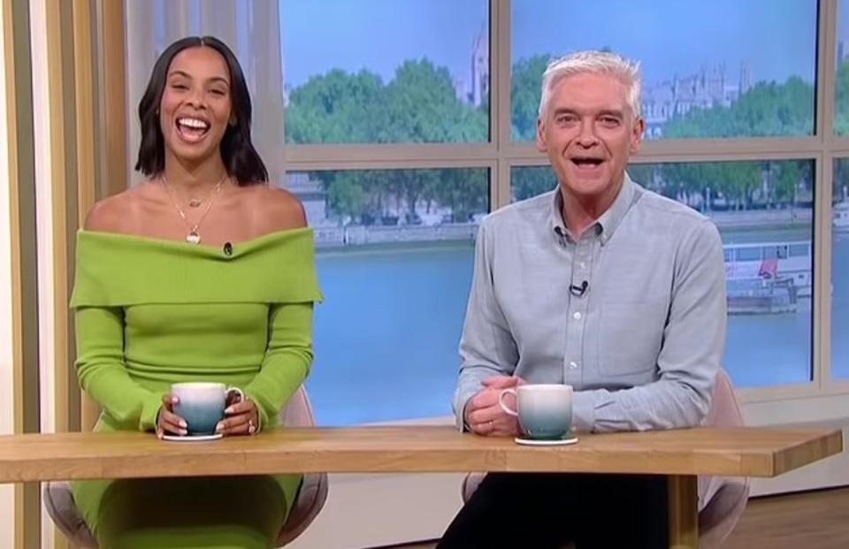 Schofield was joined on Monday’s show by Rochelle Humes (ITV)