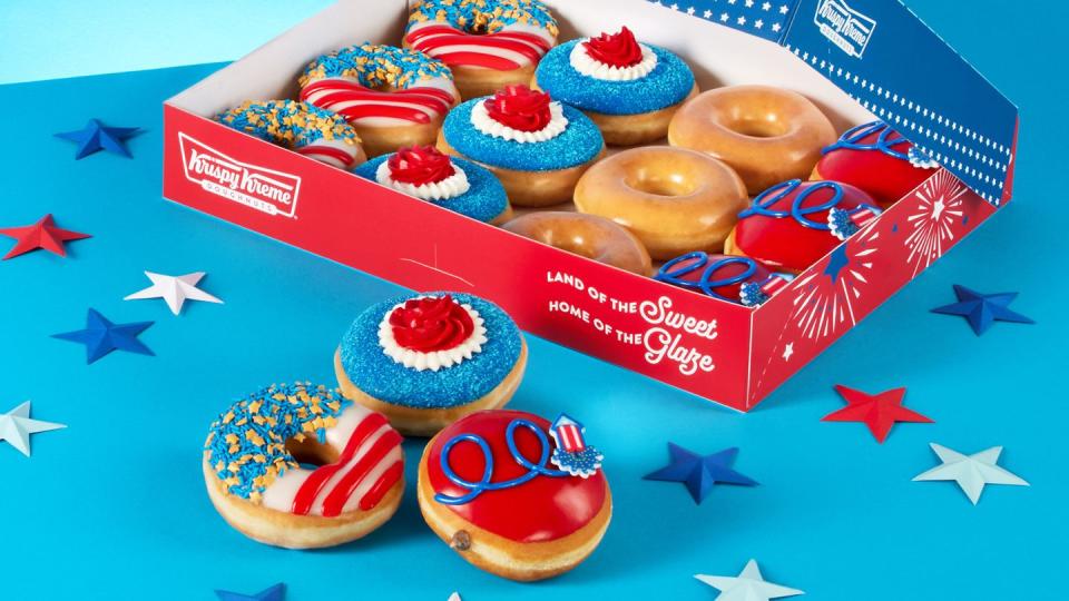 krispy kreme star spangled sweetness collection