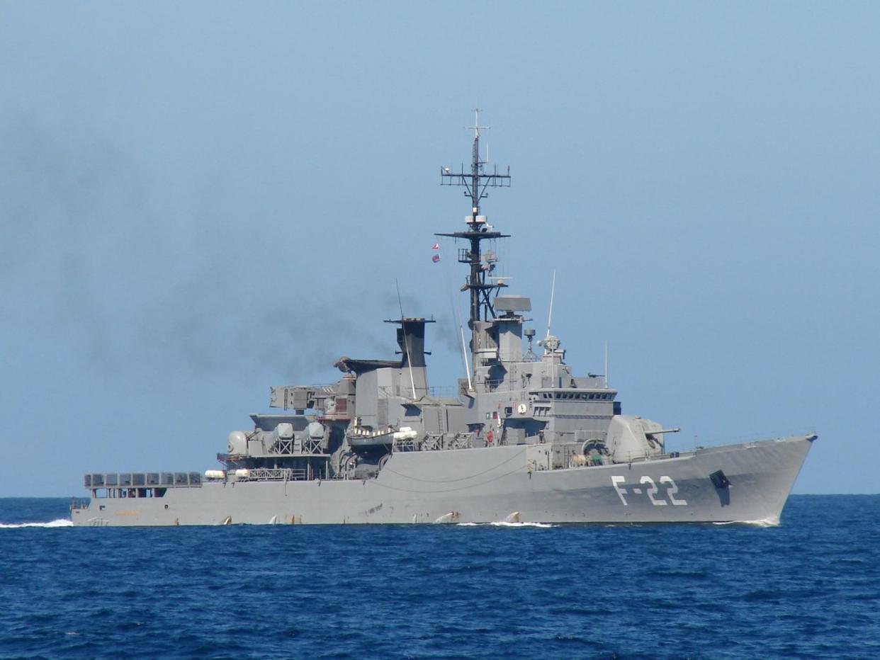 frigate arv almirante brion in 2010