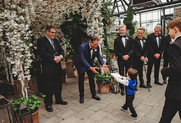 PHOTO: Pierson, also called Piercy, was a ringbearer at his mom's wedding. (Orange Blossom Photography)