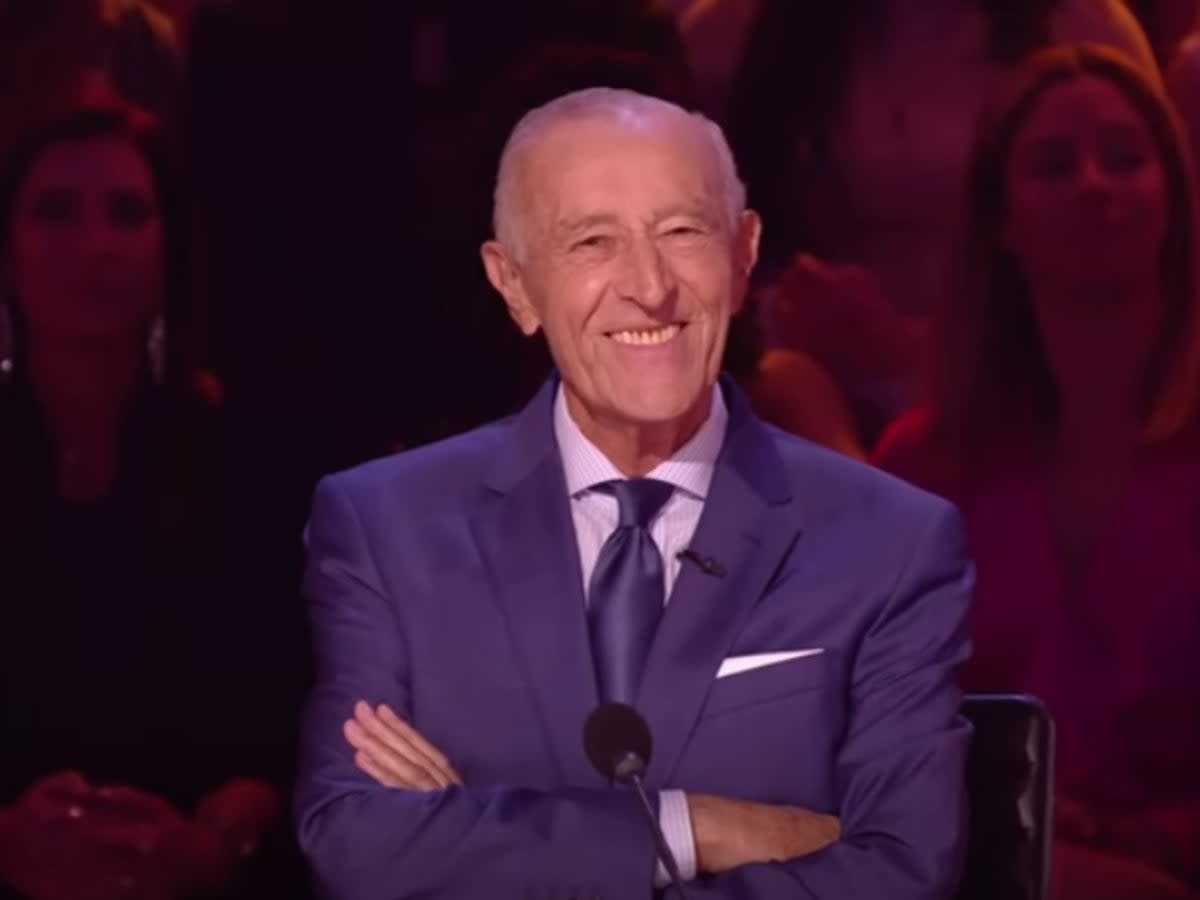 Len Goodman on ‘Dancing with the Stars’ (Disney+)