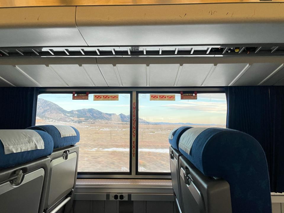 The Amtrak Winter Park Express Train