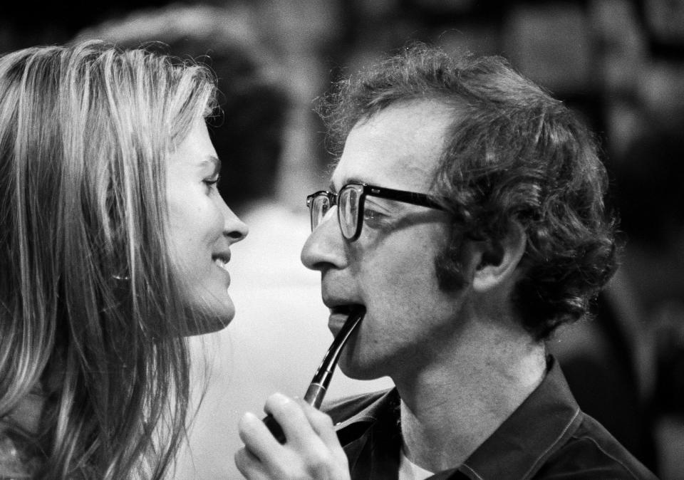 Woody Allen and Candice Bergen on 'The Woody Allen Special', September 9, 1969.&nbsp;