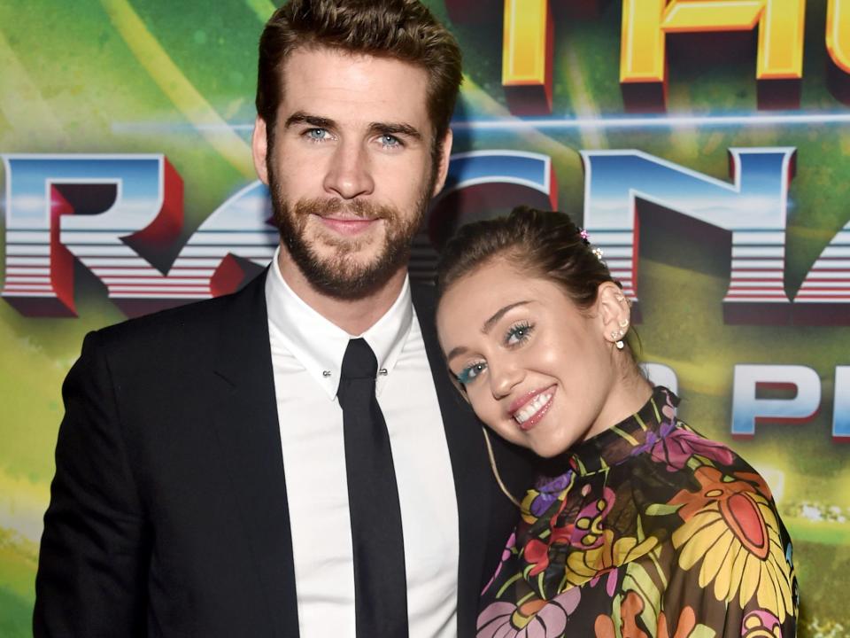 liam hemsworth and miley cyrus