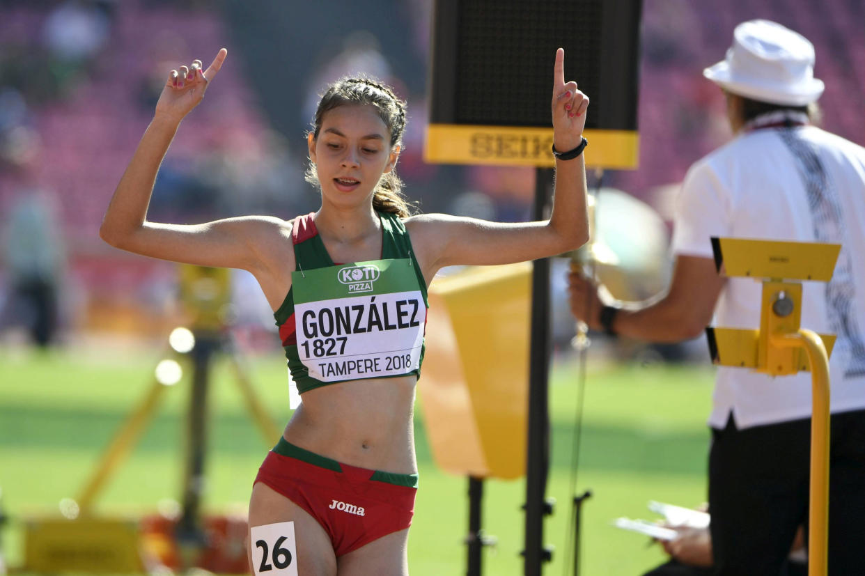 Alegna González destacó en una de las pruebas más importantes del atletismo (Foto de: Lehtikuva/Jussi Nukari/via REUTERS)