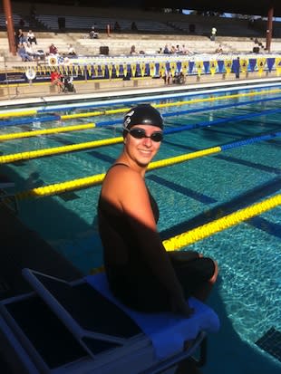 Exeter senior and paralympic world record holder Victoria Arlen — New England Swimming