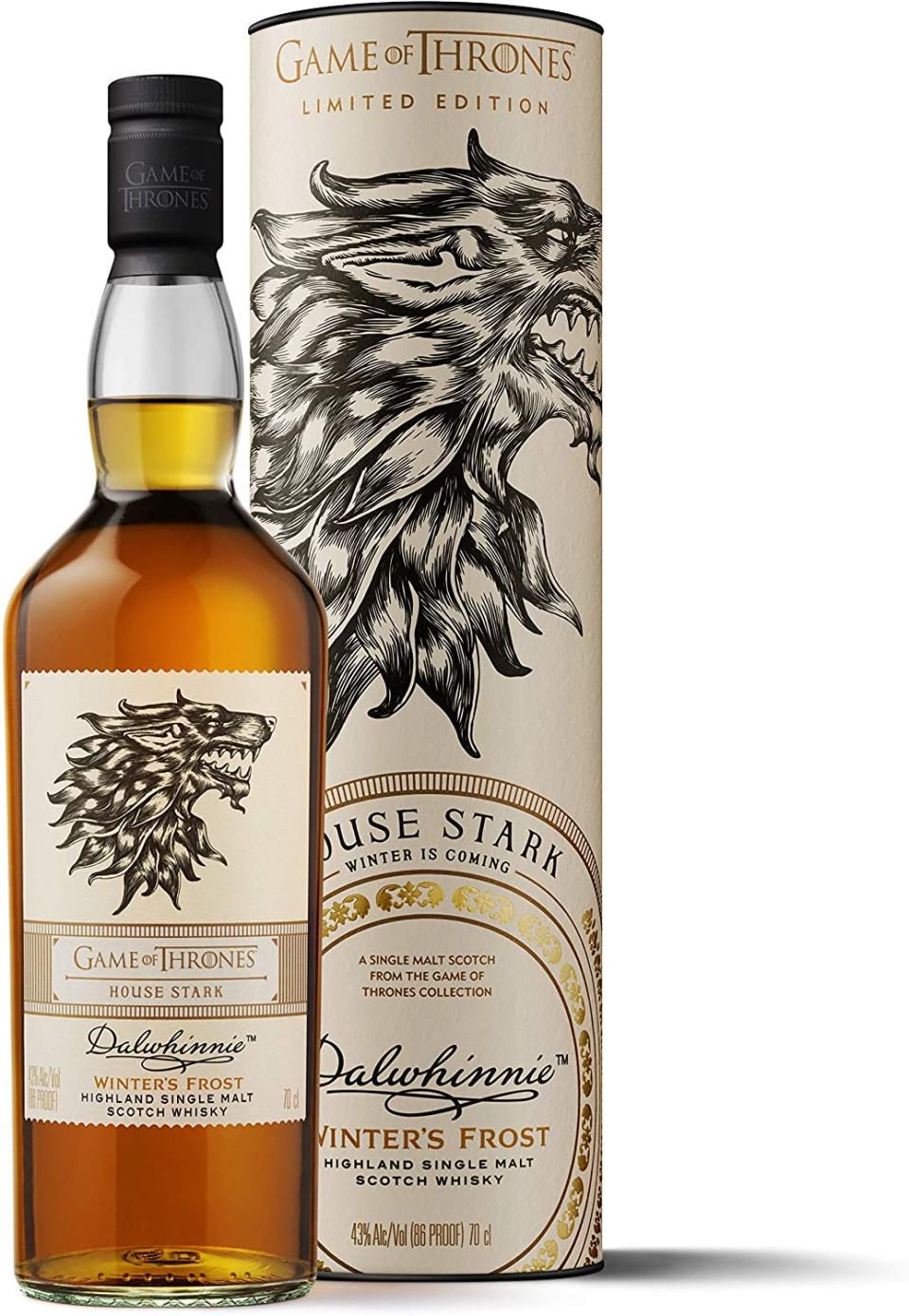 Dalwhinnie Winter's Frost Single Malt Scotch Whisky - Haus Stark (Bild: Amazon) 