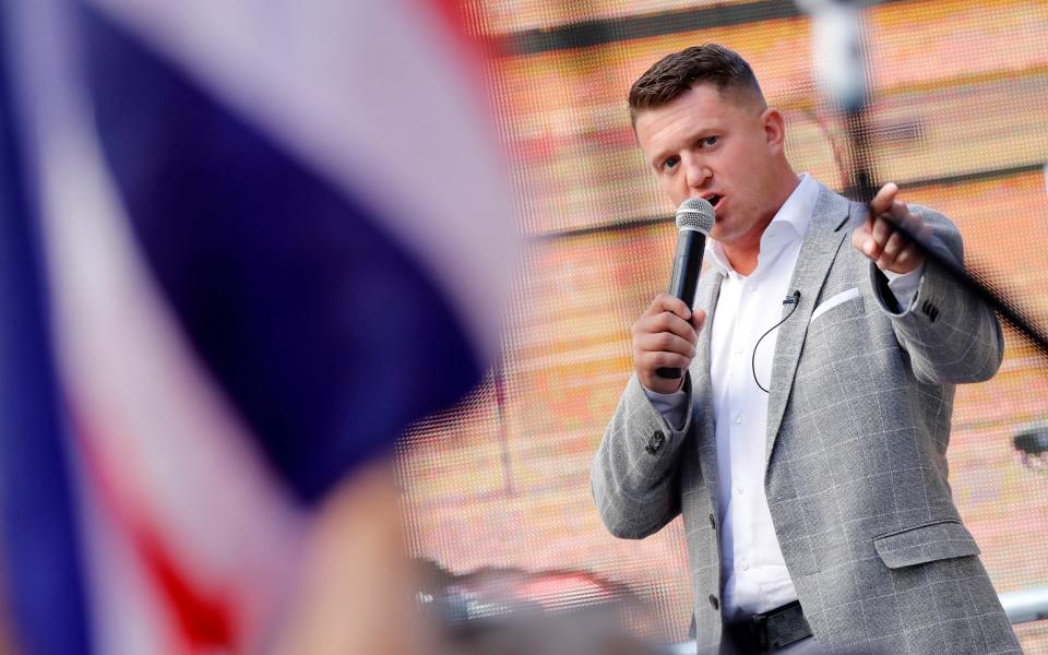 Stephen Yaxley-Lennon, AKA Tommy Robinson - TOLGA AKMEN