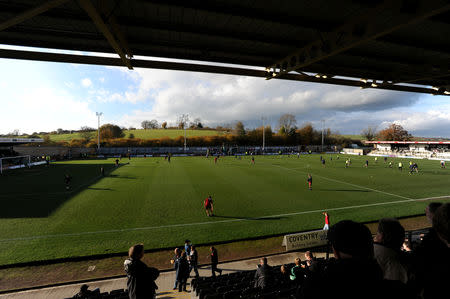 FILE PHOTO: Football - Forest Green Rovers v Northampton Town - FA Cup First Round - New Lawn Stadium - 10/11 - 6/11/10 General view of New Lawn Stadium Mandatory Credit: Action Images / Adam Holt/File Photo