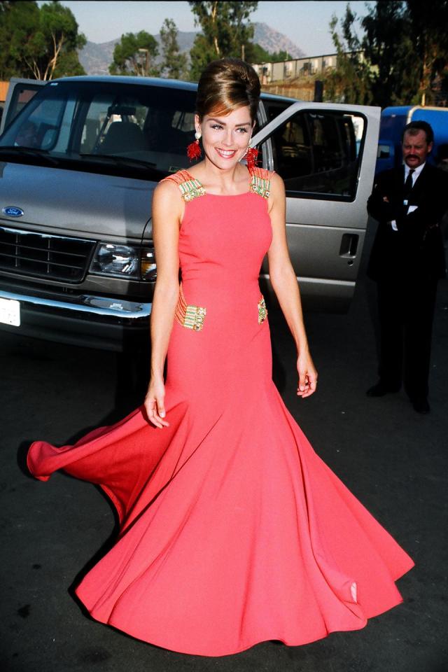 John Galliano Vintage Coral Gown - Janet Mandell