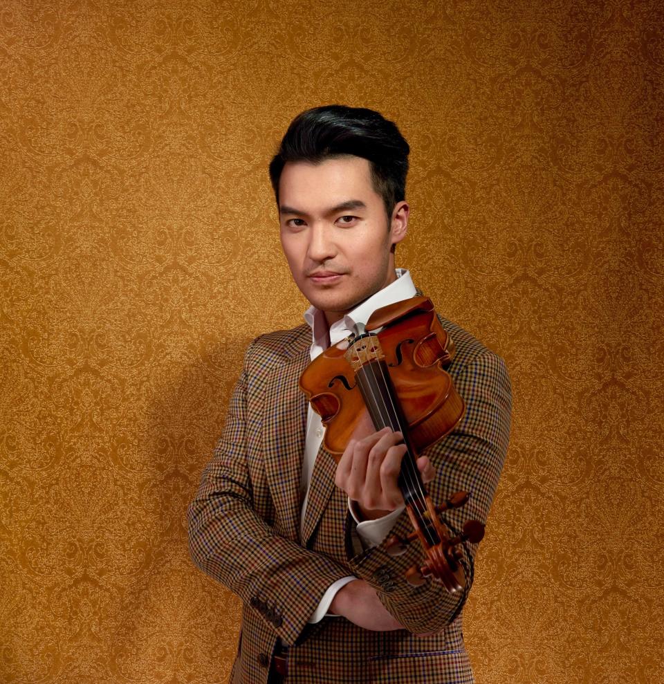 Violinist Ray Chen is part of Wharton Center's 2023-'24 performing arts season.