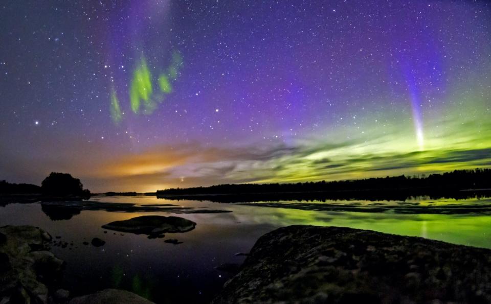 minnesota voyageurs park night sky