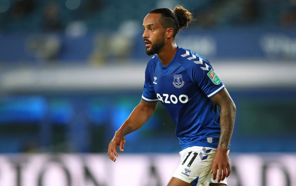 Theo Walcott playing for Everton - What did £700m buy Everton?  A Premier League charge and another relegation battle - Getty Images/Alex Livesey
