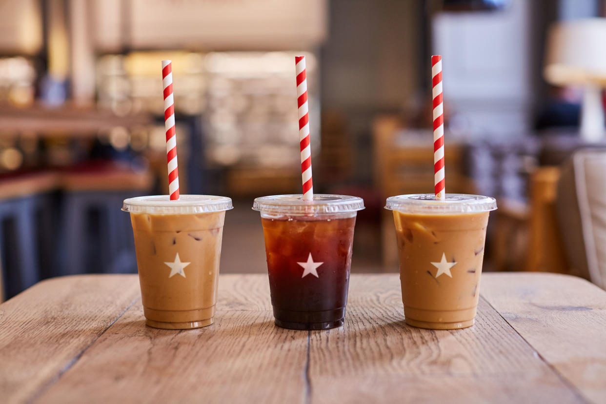 Free Pret iced coffee? It's a big fat yes from us. [Photo: Pret]