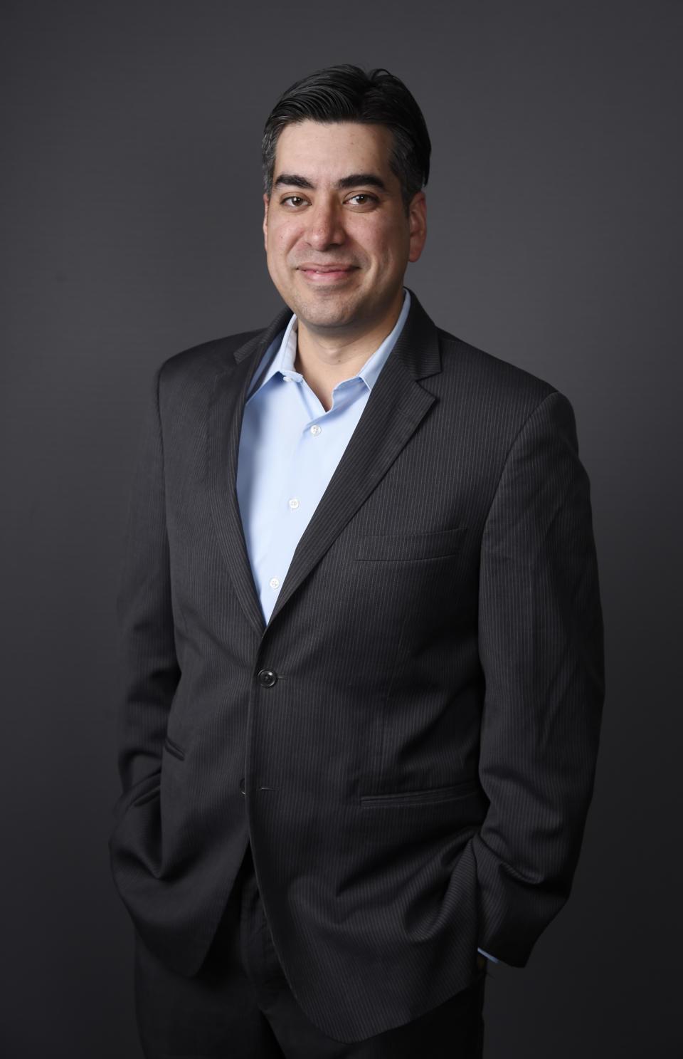 Anthony McCartney, newly appointed global entertainment and lifestyles editor for the Associated Press, appears during a portrait session on May 8, 2017. McCartney will oversee the AP’s entertainment team of text and visual journalists on three continents from Los Angeles, the first time the position has been based there. (AP Photo/Chris Pizzello)