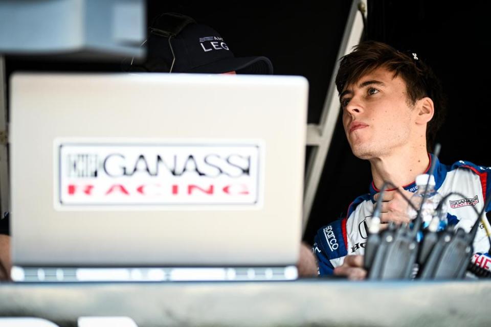 Chip Ganassi Racing rookie Marcus Armstrong fell from 14th on Sunday's starting grid at Barber to 26th after being docked his two fastest laps in the first round of qualifying for impeding Christian Lundgaard.