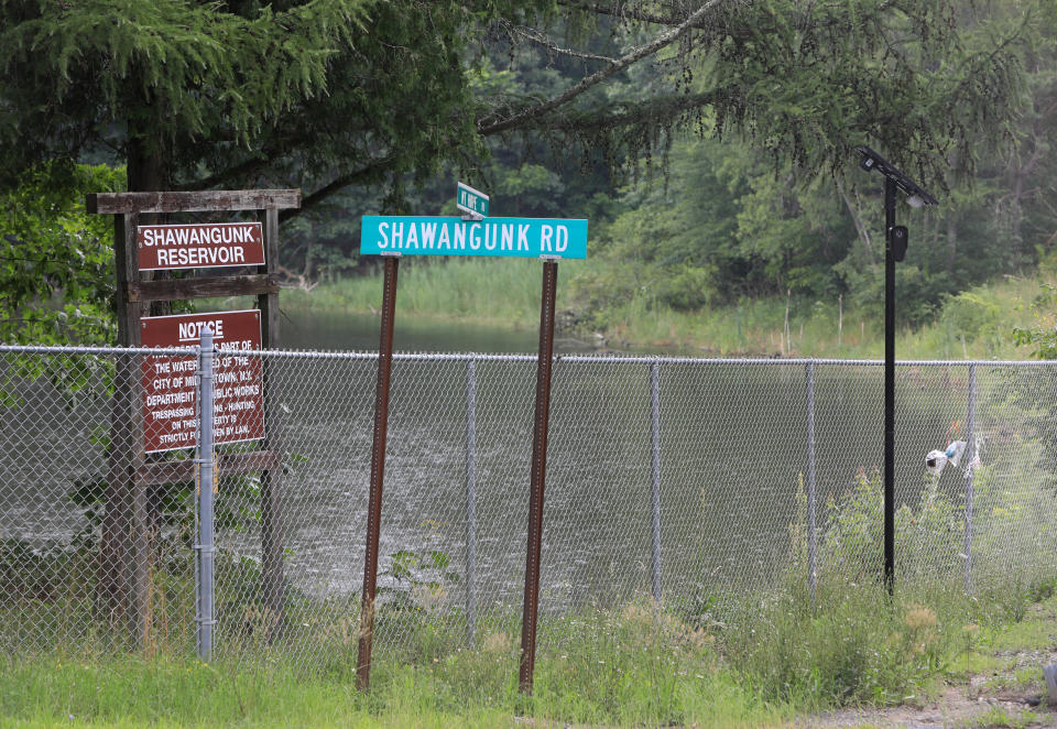 The Shawangunk Reservoir in Middletown on July 27, 2023.