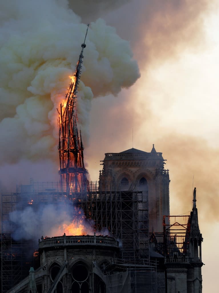 Notre-Dame de Paris en feu, des photos impressionnantes