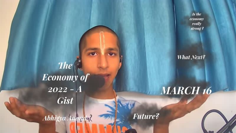 印度神童最新預言警告，2022年3月16日有「大事」。 （圖／翻攝自阿南德影片）